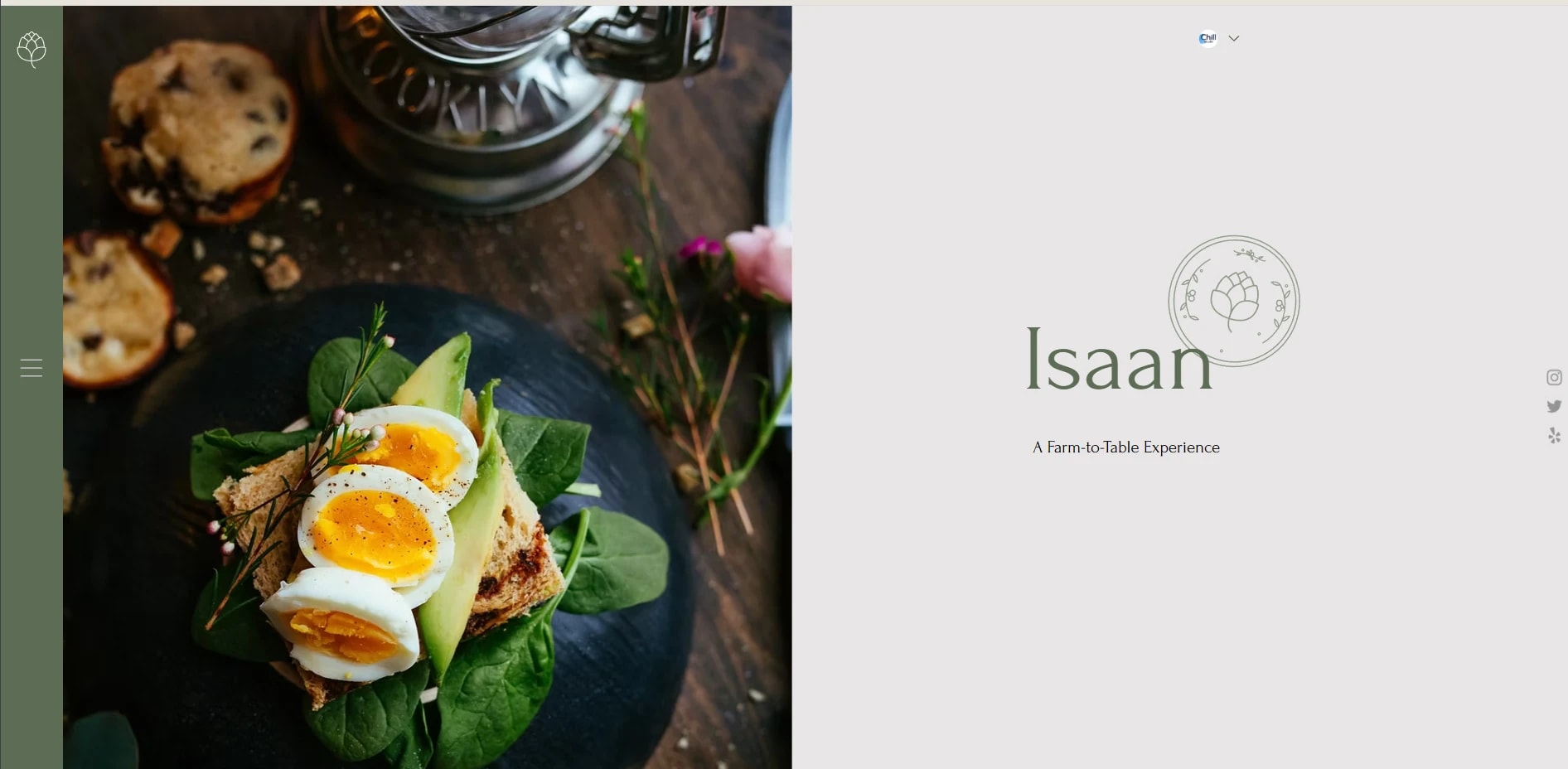 Site web Isaan 2 — réalisation Chill Studio